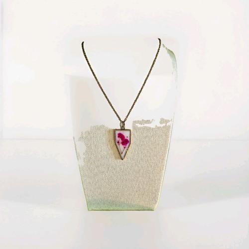 Collana resina fiore - collana,