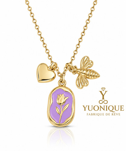 Collana yuonique fiorisci - collana, «fiorisci