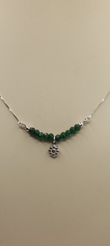 Collana argento rodiato - collana, in