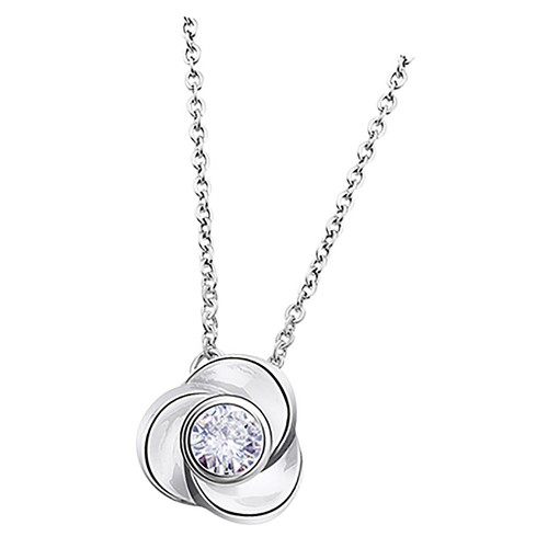 Lotus argento collana - lotus,