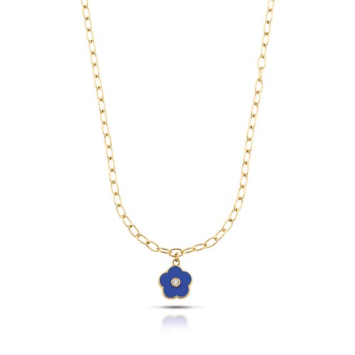 Collana pendente fiore