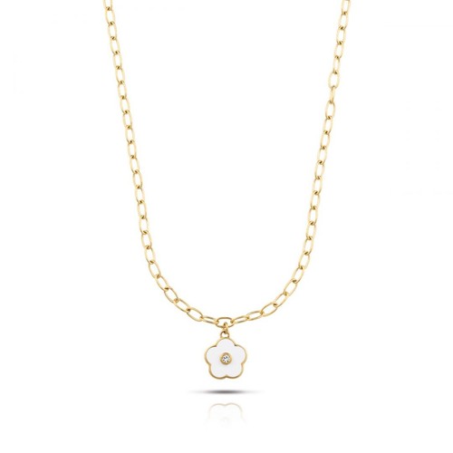 Collana pendente fiore