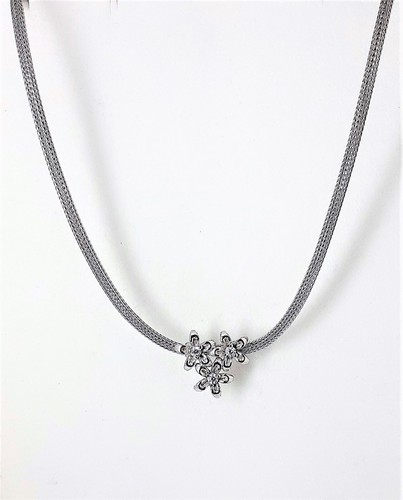 Collana donna argento con - donna,
