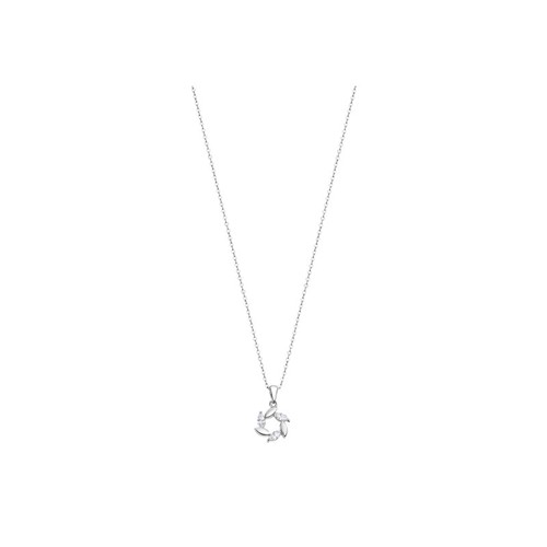 Collana donna lotus silver - collana,