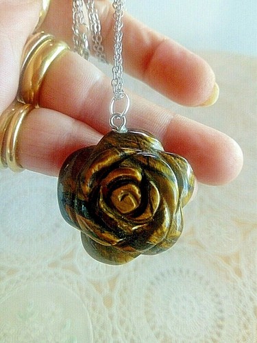 Collana ciondolo fiore occhio