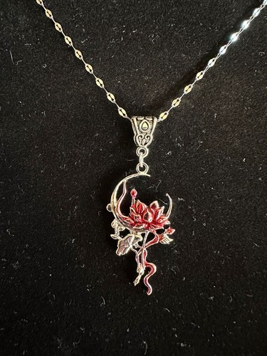 Collana acciaio con - in,