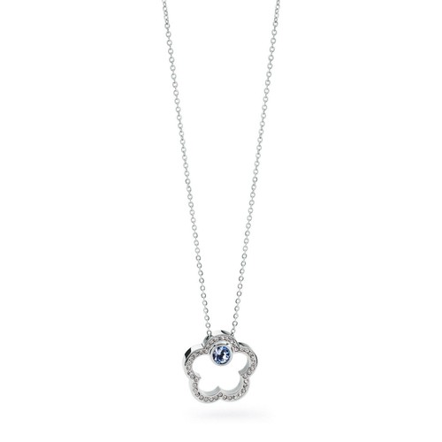 Sagapo collana fiore - fiore, acciaio