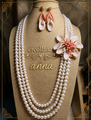 Set collana orecchini - set,