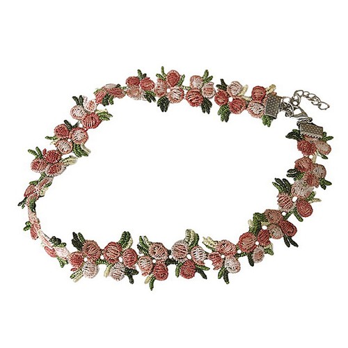 Colletto forma fiore - colletto, a