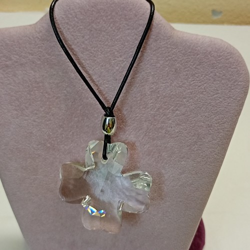 Ciondolo collana unisex fiore