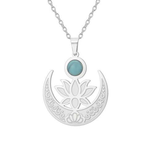 Collana con ciondolo forma - con,