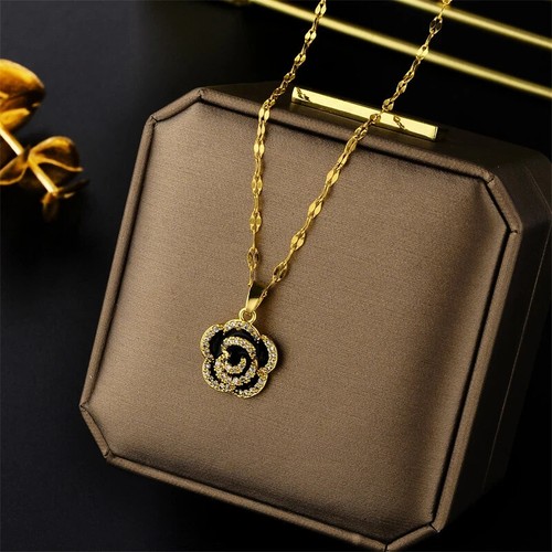 Collana fiore donna catenina