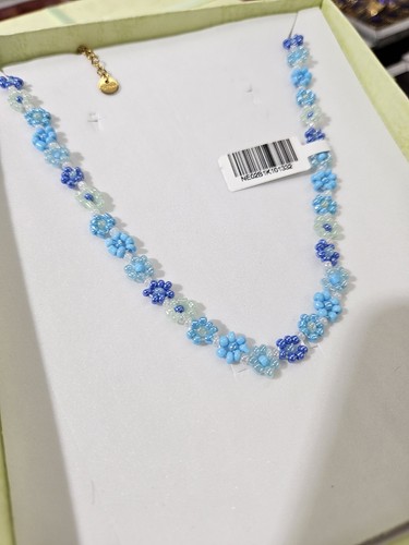 Collana con fiore - con,